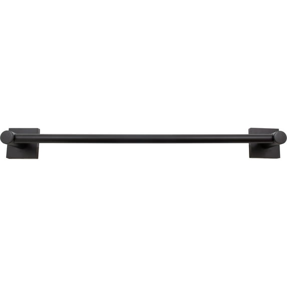 Vienna Towel Bar, 18 Inches, Matte Black by Stone Harbor Hardware