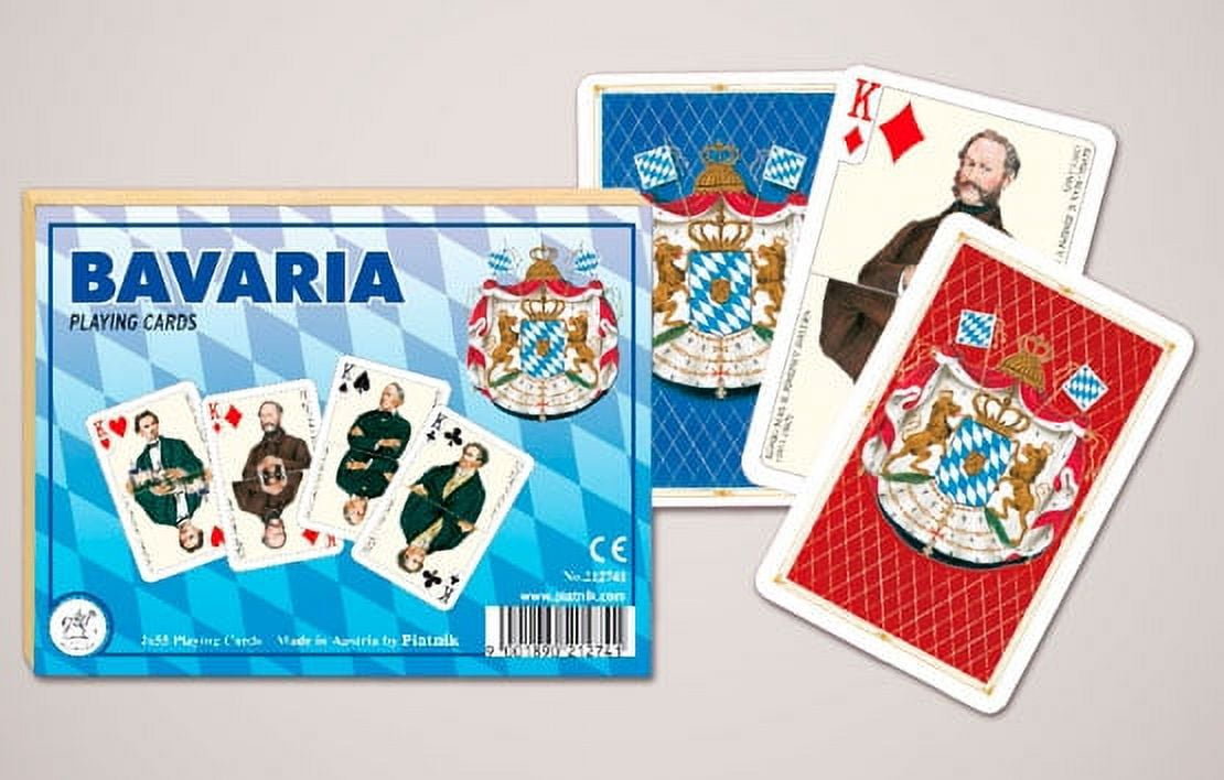 Vienna Bavaria Playing Cards Double Deck y Piatnik