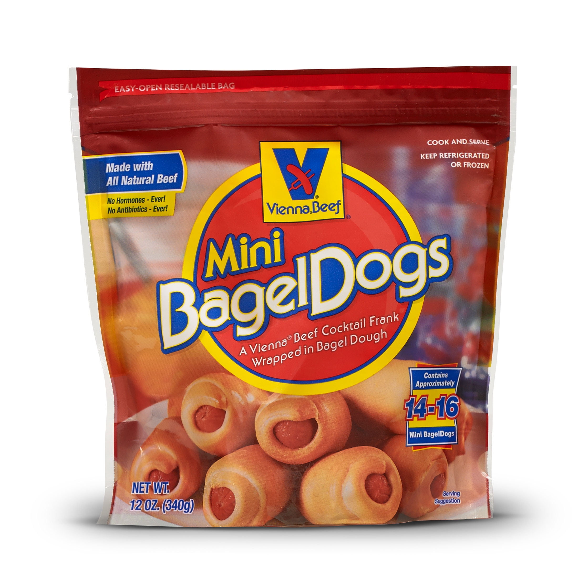 Vienna Beef Natural Mini Bagel Dogs, 12 oz.