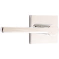 thumbnail image 1 of Vienna Door Lever with Square Rosette, Dummy (Non-Turning) Latch, Polished Chrome by Stone Harbor Hardware, 1 of 4