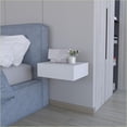 thumbnail image 1 of Vienna Floating Wall-Mounted Nightstand with Drawer Storage, 1 of 7