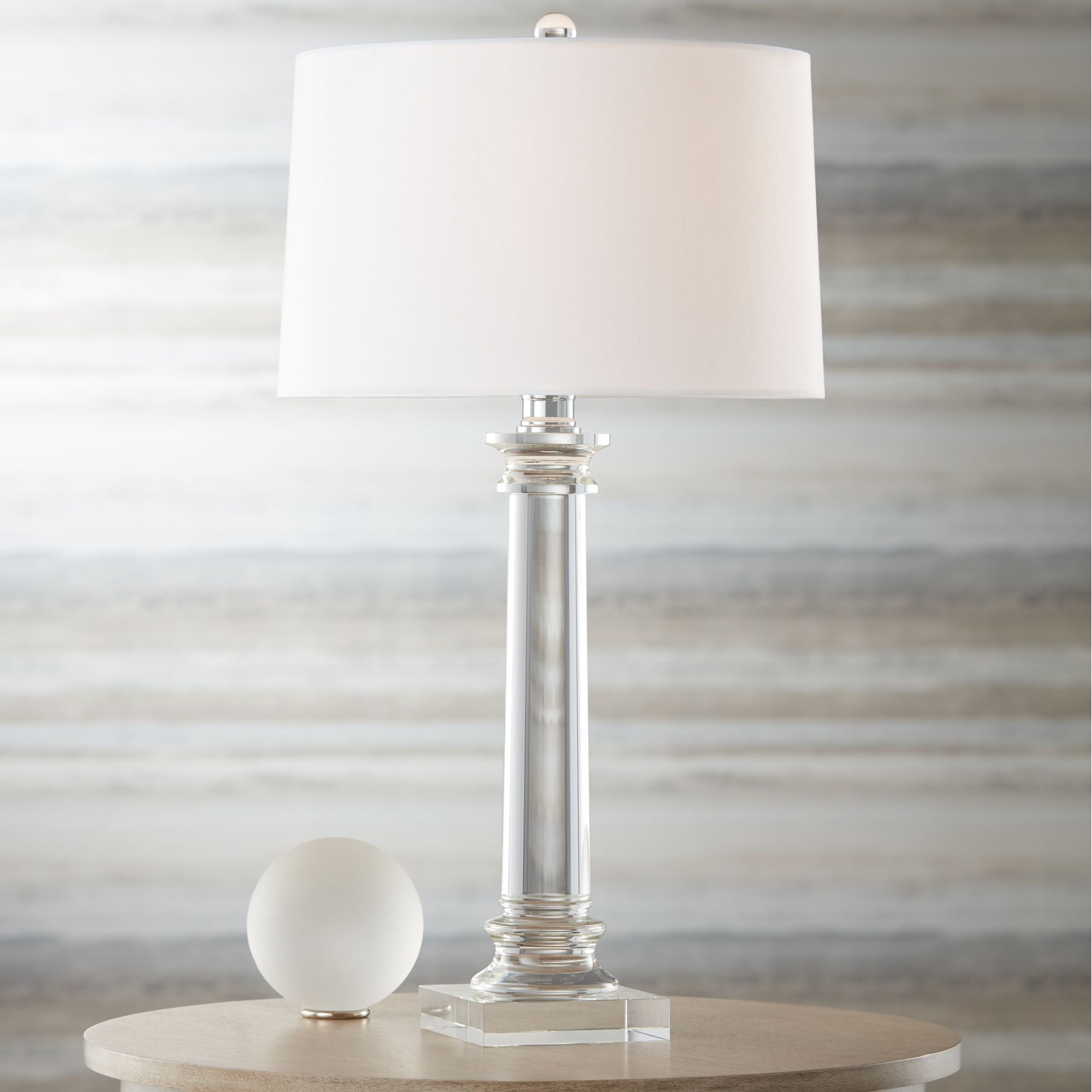 Vienna full spectrum crystal table lamp outlet