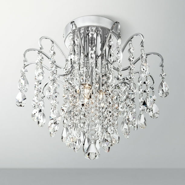 Vienna Full Spectrum Luxury Chandelier Ceiling Light Semi Flush Mount ...