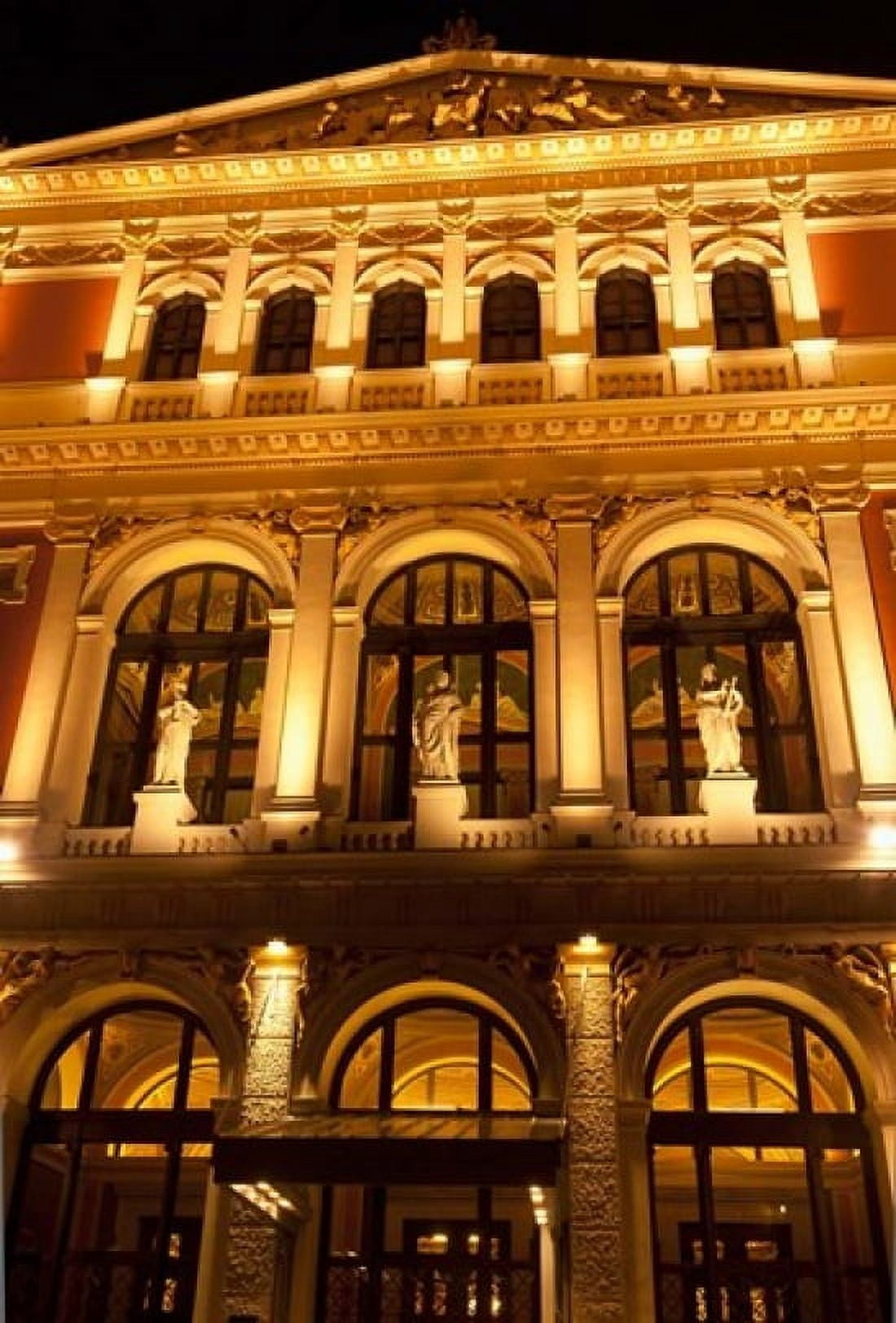 Vienna Music Hall Philharmonic Orchestra Canvas Art - Richard Duval DanitaDelimont (18 x 26)
