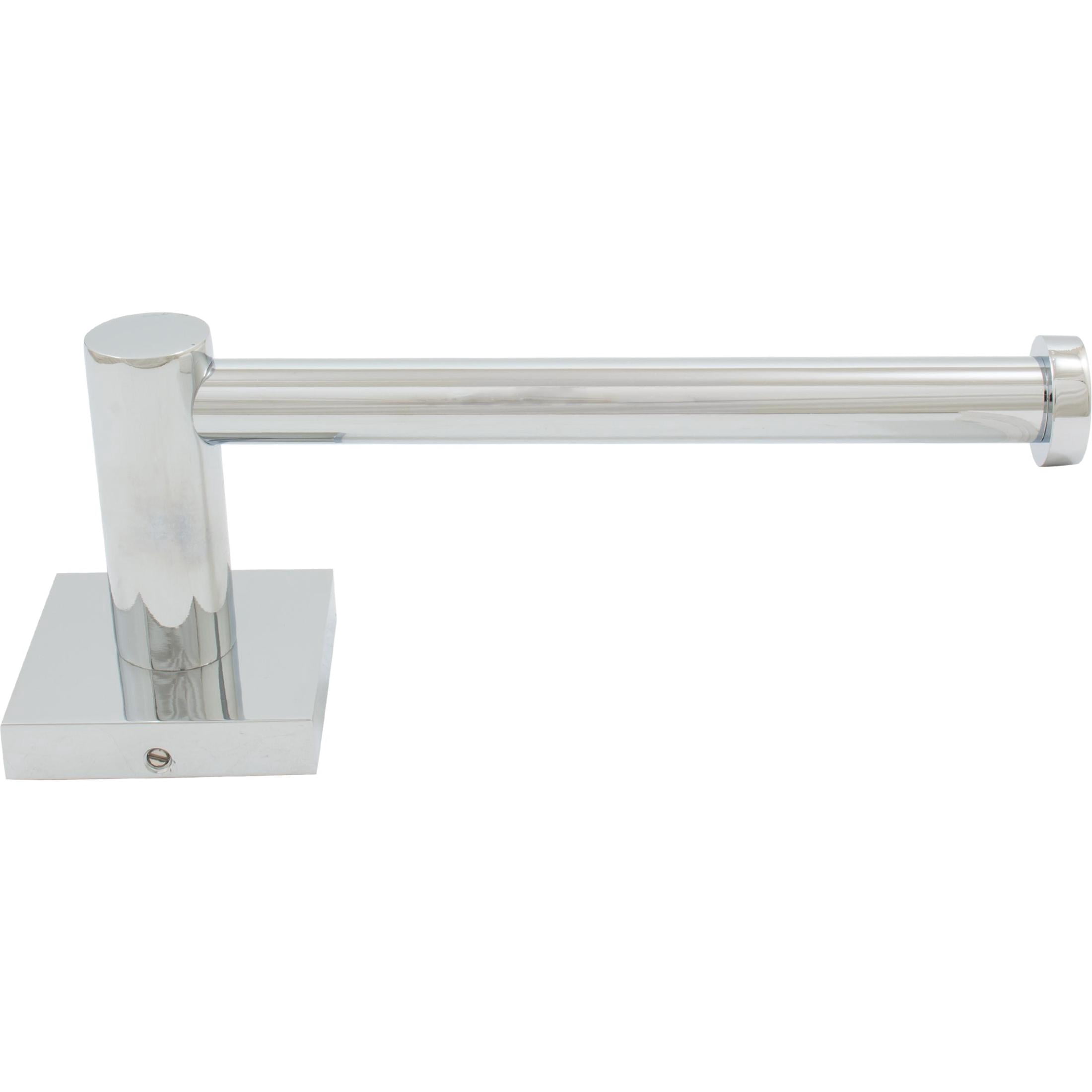 Stone Harbor Hardware Vienna Post Toilet Paper Holder, Polished Chrome