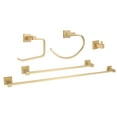 thumbnail image 1 of Vienna Series Gold Bathroom 5 Piece Accessory Set, 1 of 2