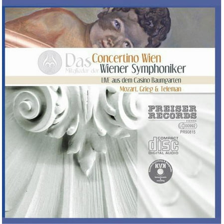 Vienna Symphony Plays Mozart Grieg & Telemann