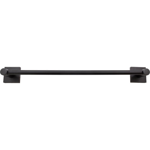 Vienna Towel Bar, 24 Inches, Matte Black by Stone Harbor Hardware
