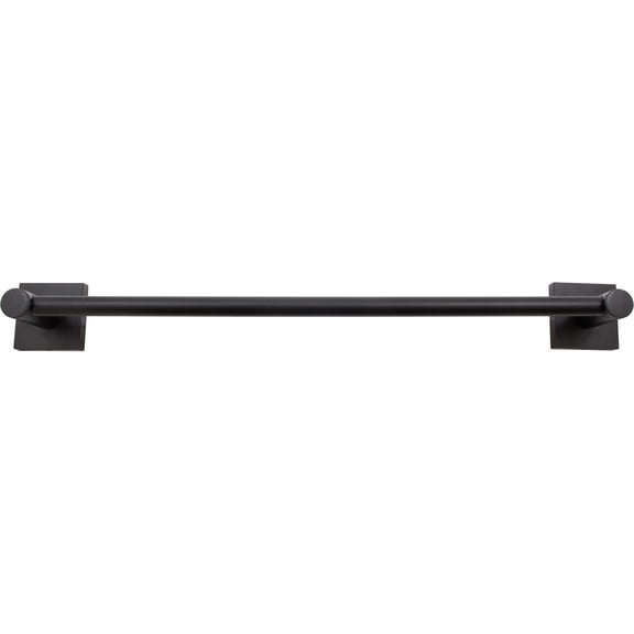 Vienna Towel Bar, 30 Inches, Matte Black by Stone Harbor Hardware