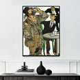 thumbnail image 1 of Viennese Café: On the Terrace - Wiener Café: Auf der Terasse - 1911 | Moriz Jung | Premium Fine Art Print | 18th Century Austrian | Realism | Portrait, 1 of 7