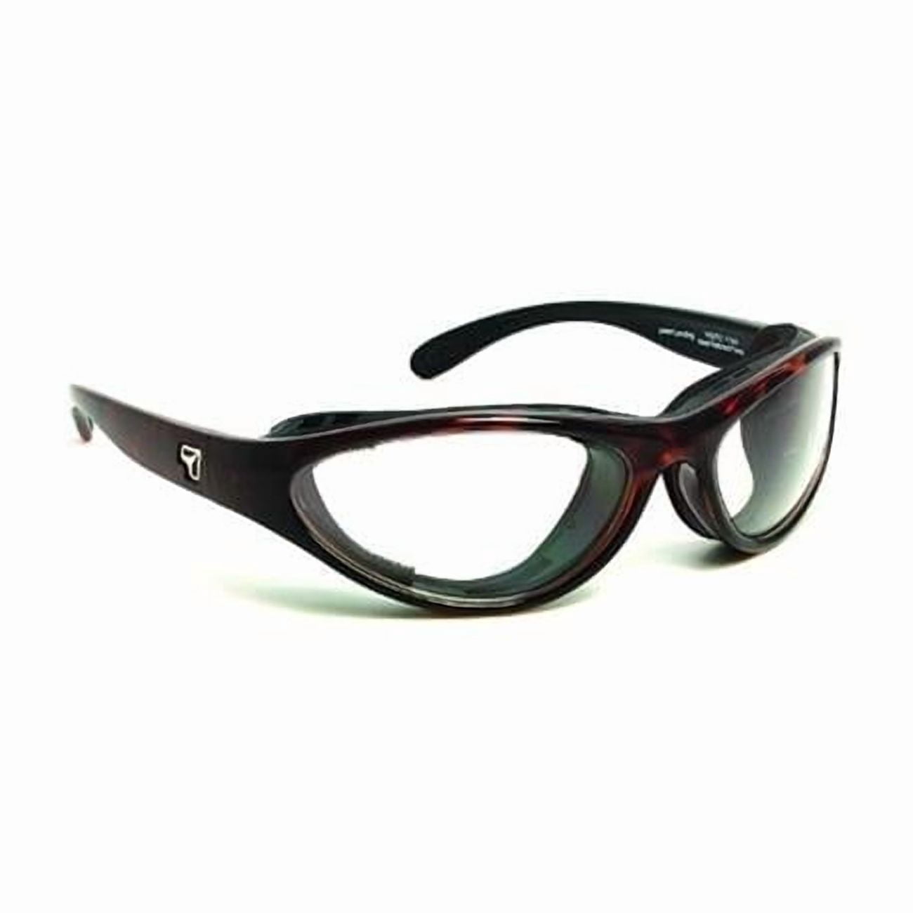 7Eye by Panoptx Viento‎ Sunglasses Rose Lenses Non-Prescription Matte Small Face 7Eye by Panoptx Cyclone Sunglasses | Small to Large Fit – A  main image 3