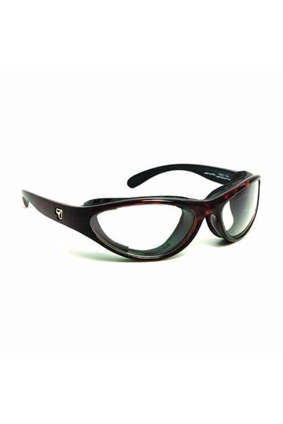 Viento Wind Blocking Padded Foam Sunglasses for Outdoors, 100% UVA + UVB Protection, Dark Tortoise Frame/Clear Lens