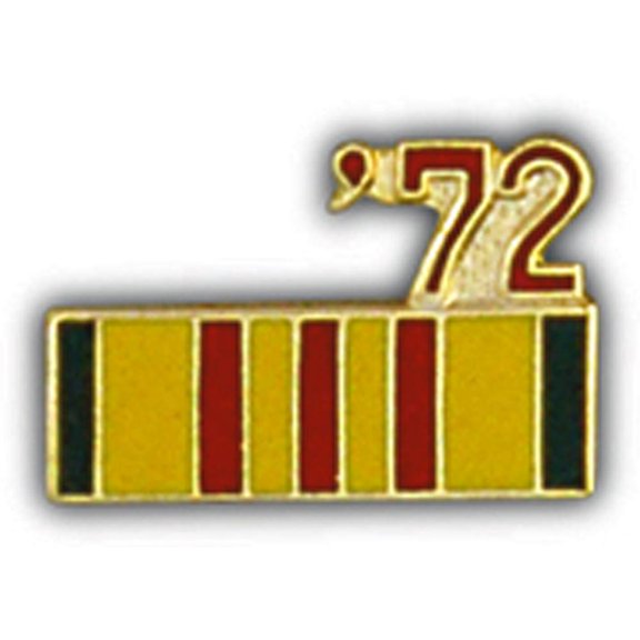 Eagle Emblems P14800 Pin - Ribbon, Vietnam, 72 ft. - 0.88 in.