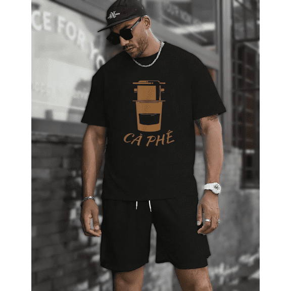 Vietnam Coffee Culture Unisex T-Shirt Retro Cà Phê Phin Graphic Design up to size 5XL