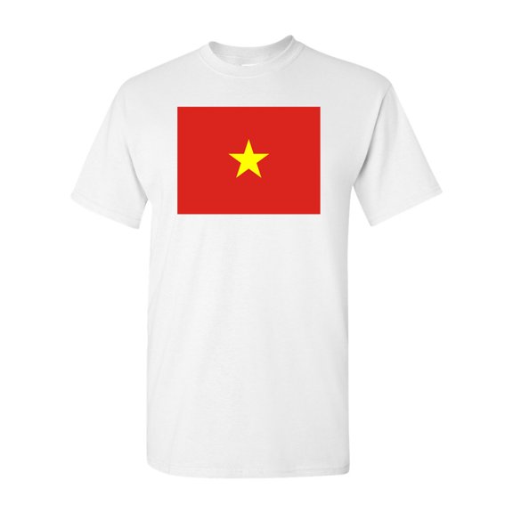 Vietnam Country Flag Adult DT T-Shirt Tee
