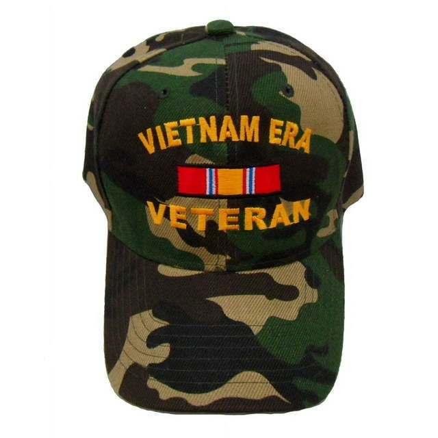 Vietnam ERA Veteran Camouflage Baseball Cap Camo Hunting Hat Mens Army Navy Marine Air Force