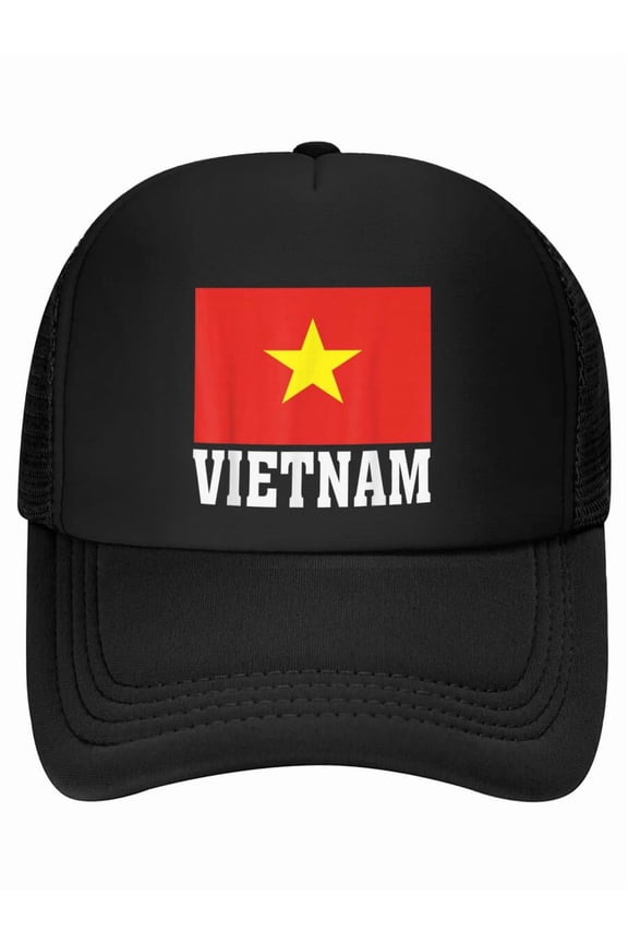 Vietnam Flag Patriotic National Roots Souvenir Baseball Cap