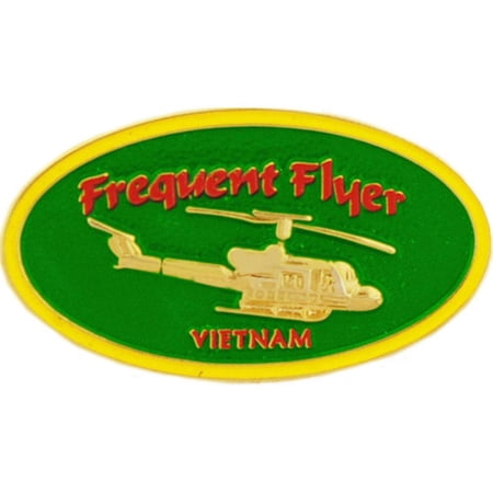 Eagle Emblems P14194 Pin - Vietnam, Frequent Flyer - 1 in.