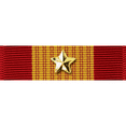 thumbnail image 1 of Vietnam Gallantry Cross Ribbon With Gold Star, 1 of 2