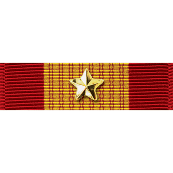 Vietnam Gallantry Cross Ribbon With Gold Star