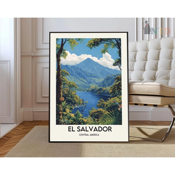 Vietnam Hanoi Travel Poster Wall Art, Unframed Paper Poster 8x10in