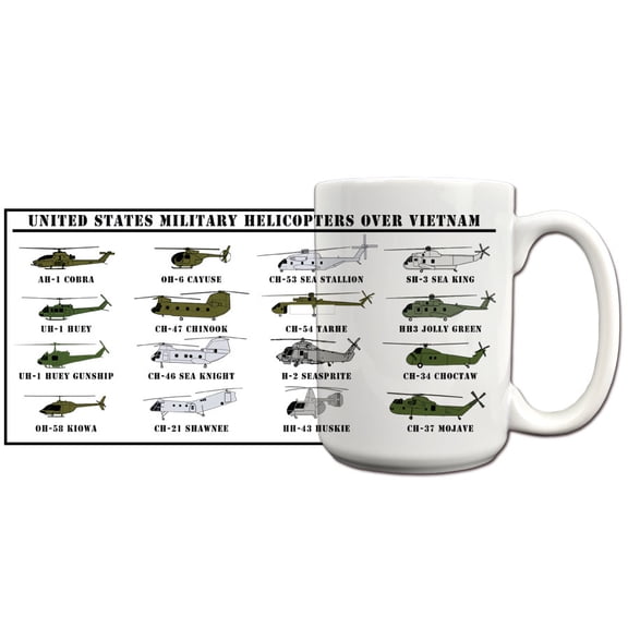 Vietnam Helicopters Mug