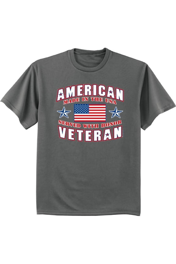 Vietnam Iraq Gulf War Afghanistan Veteran T-shirt Mens Graphic Tee