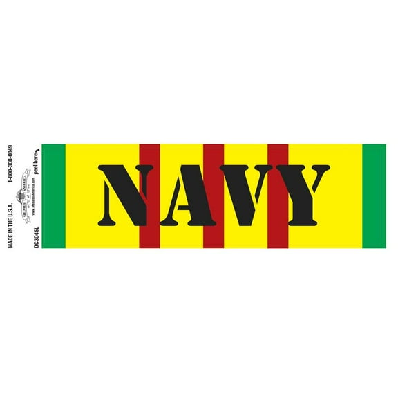 Vietnam Navy Decal 6in Decal