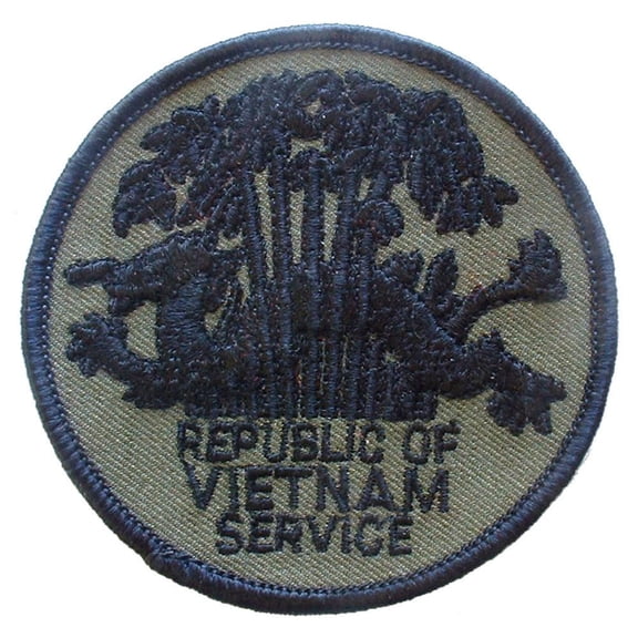 Vietnam Republic Service Patch Green 3"