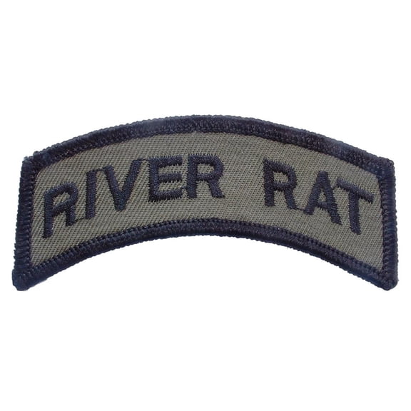 Vietnam River Rats Patch Green 3 1/2"