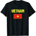 thumbnail image 1 of Vietnam T-shirt Vietnamese Flag Tee For Men Women Youth Kids T-Shirt mens t shirt，black，women，funny，misfits，men，journey，t-shirt, 1 of 4