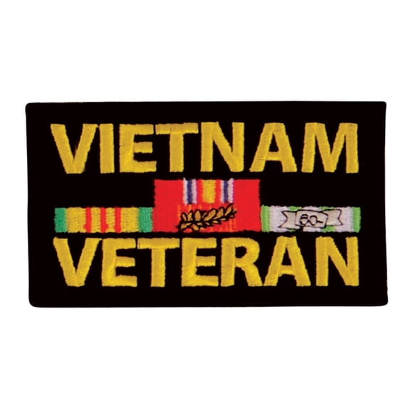Vietnam Vet Ribbon Hook & Loop Patch