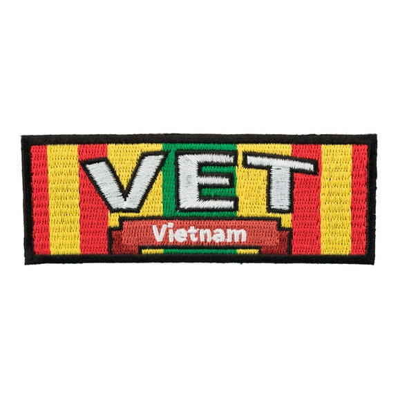 Vietnam Vet Service Ribbon Patch, Military Patches