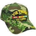 thumbnail image 1 of Vietnam Veteran Air Force Military Hat Cap  US Soldiers Support Camouflage, 1 of 2