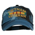 thumbnail image 1 of Vietnam Veteran Embroidered Enzyme Washed Cap - Sky OSFM, 1 of 5