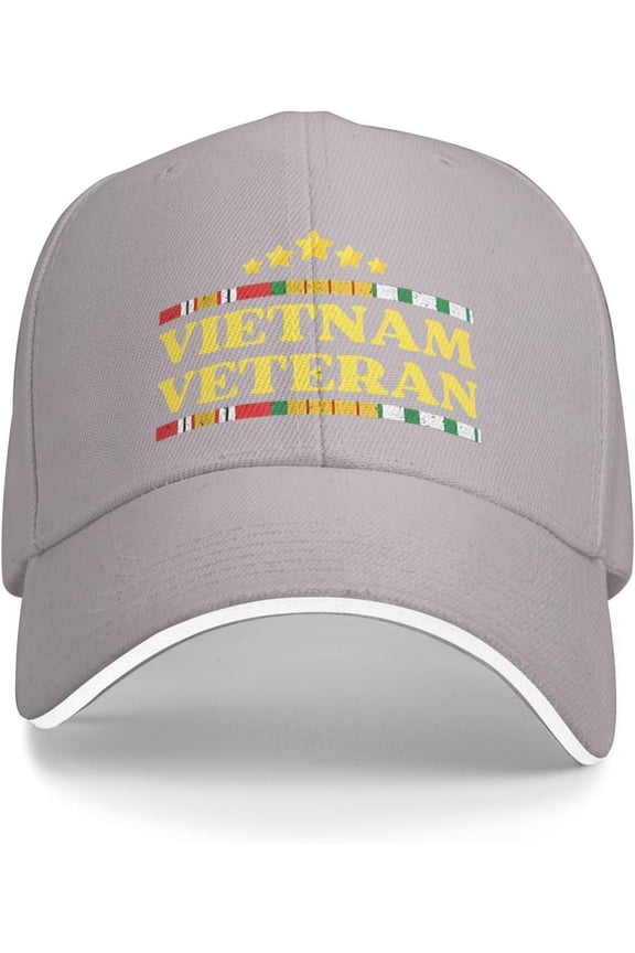 Vietnam Veteran Hat 1961-1975 Vietnam Veteran USA Flag Freedom Dayfighter Vietnam War Baseball Cap Trucker Hat