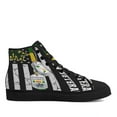 thumbnail image 1 of Vietnam Veteran High Top Canvas Shoes Sneakers Black Size 6, 1 of 2