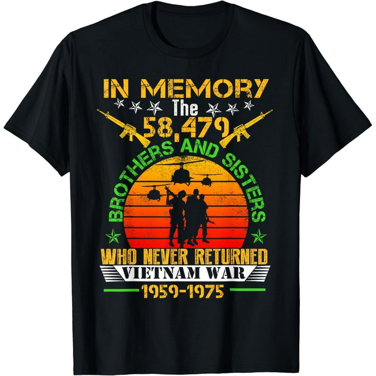 Vietnam Veteran In Memory The War Vietnam Gift Shirt