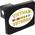 thumbnail image 1 of Vietnam Veteran Oval Hitch Cover, 1 of 1