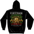 thumbnail image 1 of Vietnam Vetrian Ribbon Proud to have Served Hooded Sweat Shirt, 1 of 7