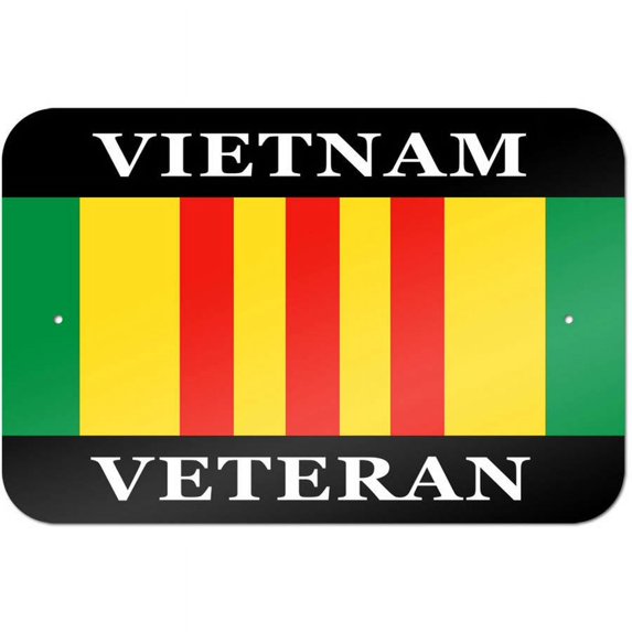Vietnam Veteran Ribbon Sign