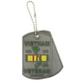 thumbnail image 1 of Vietnam Veteran Time Served Dog Tag Christmas Ornament, 1 of 6
