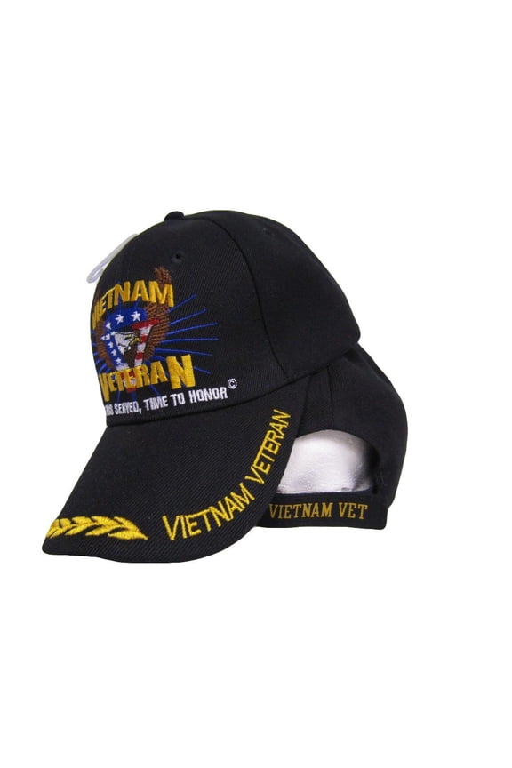 Vietnam Veteran Vet Time Was Served Time To Honor Embroidered Cap CAP607D Hat