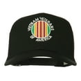 thumbnail image 1 of Vietnam Veterans Badge Embroidered Twill Mesh Cap - Black OSFM, 1 of 5