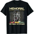 Vietnam Veterans Memorial Wall, Proud US Vietnam Veterans TShirt
