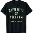 thumbnail image 1 of Vietnam Veterans - University of Vietnam School T-Shirt, 1 of 4