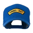 thumbnail image 1 of Vietnam War Tunnel Rat Badge Embroidered Cap - Royal OSFM, 1 of 5