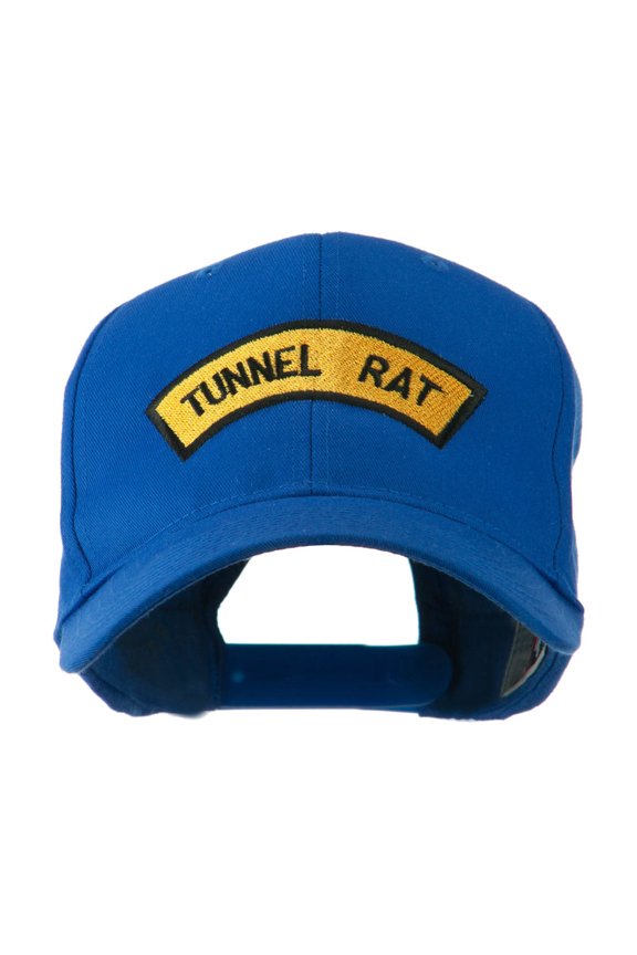 Vietnam War Tunnel Rat Badge Embroidered Cap - Royal OSFM