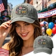 thumbnail image 1 of Vietnam War Veteran Hat Embroidered Military Baseball Cap Adjustable Cotton Polyester Dad Gift, 1 of 6