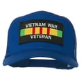 thumbnail image 1 of Vietnam War Veteran Patched Mesh Cap - Royal OSFM, 1 of 5